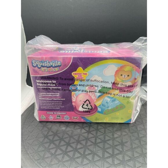 Squishville Accessory Set Playground Axolotl and Lion Playground Set - Picture 6 of 8